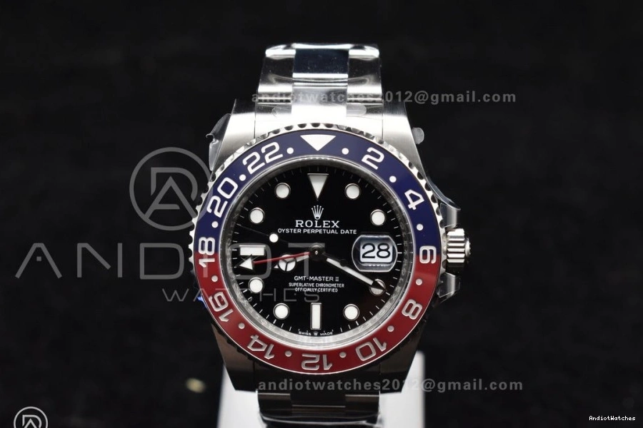 With Newest Oyster DD3285 Clean Sophisticated Ceramic V3 Bezel II BLRO Bracelet GMT-Master Blue CHS On 875 126710 Factory UV Edition Best Red 1011